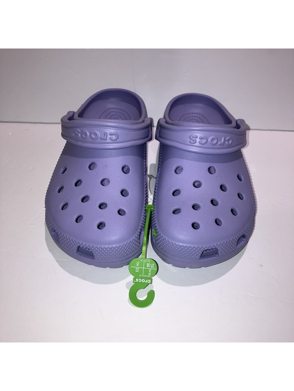 Crocs Kids Classic Clogs Lavender Purple Unisex Kids Size J5 NEW